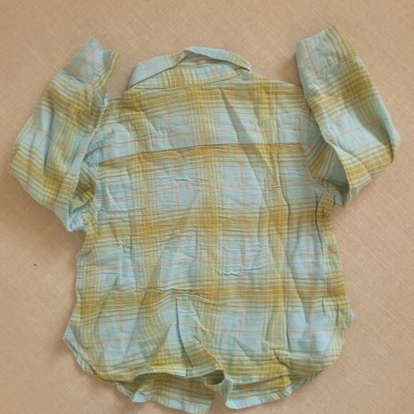 Claudine Tropical Check Shirt - Picture 7 of 7